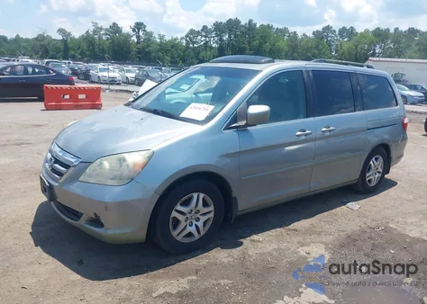 2006 Honda Odyssey Ex-L from USA, damaged, VIN 5FNRL38796B022025